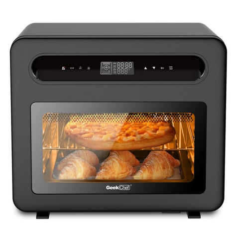 ZUN Geek Chef Steam Air Fryer Toast Oven Combo , 26 QT Steam Convection Oven Countertop , 68994952