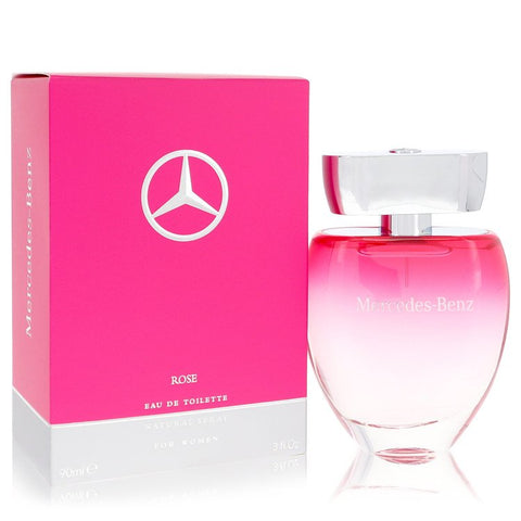 Mercedes Benz Rose by Mercedes Benz Eau De Toilette Spray 3 oz for Women FX-534113