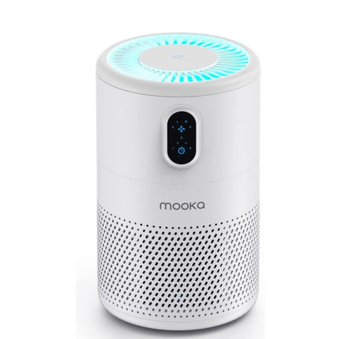 ZUN MOOKA Air Purifiers for Home Large Room up to 860ft², H13 True HEPA Air Filter Cleaner, Night 40792620