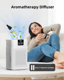 ZUN Air Purifiers Up To 1730 sqft H13 HEPA Air Cleaner For Pets Smell Smoke Pollen 98480037