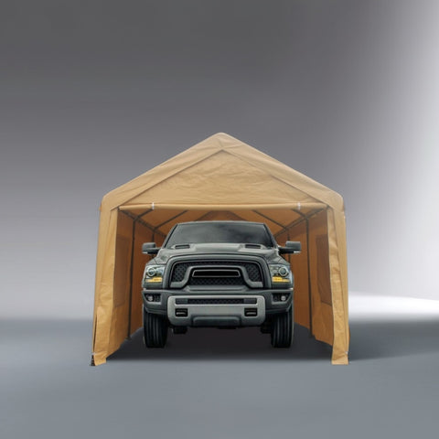 ZUN 10x20ft party tent gazebo heavy duty outdoor car canopy carport portable garage W2373P147975