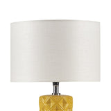 ZUN Geometric Ceramic Table Lamp B03594981