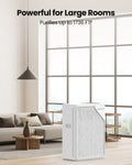 ZUN Air Purifiers for Home Large Room Up to 1736 sqft, HEPA Air Purifier with Meteor Shower Atmosphere 70192413