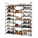 ZUN 9 Tiers Shoe Rack Storage Organizer Shoe Shelf Organizer for Entryway Holds 50-55 Pairs Shoe, 41157133