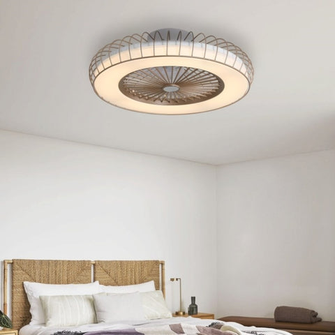 ZUN 20 Inch Ceiling Fan with Lights W1891110661