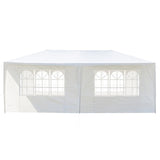 ZUN 3 x 6m Four Sides Waterproof Tent with Spiral Tubes White 68326696