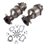 ZUN Catalytic Converters Bank 1 and 2 For Honda Accord Odyssey Ridgeline Pilot Acura MDX TL 3.0L 3.5L 43957655