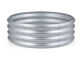 Round Galvanized Steel Raised Garden Bed 242411.5 In Outdoor Planter for Vegetables Herbs Flowers 33822386