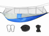 Camping Hammock, Portable Double Hammock with Net,600lbs Load 2 Persons Hammock w/Mosquito 86331379
