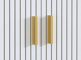39" Fluted Liquor & Coffee Bar with 6 Wine Racks and 3 Glass Holders, Mid-Century Modern Bar 89790061