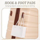 3 in 1 20"/24"/28" 3 pcs/set in ABS Spinner Wheel Luggage, Carry on Suitcase, Matching Color, 80795669