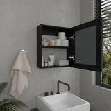 Luma Medicine Cabinet with Mirror Door 20.5" High Cabinet Organizer with Two interior Shelves for B070P234355