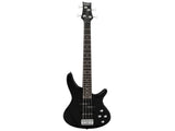 GIB Electric Bass Guitar Full Size 4 String Black 42778381