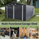 Spacious Outdoor Storage Shed This 13x20FT outdoor storage shedfers a generous 250 square feet W2556P211250