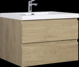 36" Floating Bathroom Vanity with Sink, Modern Wall-Mounted Bathroom Storage Vanity Cabinet with W1573P152698
