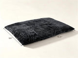 Dark Gray Convertible Corduroy Bean Bag Sofa for Adults, 76.5x55 Inch Sponge Filling Foldable 43340886