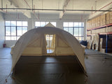 SAM&HAIBEI 6 Persons Tent Bell Tent Glamping,4 Seasons Yurt Tent for Camping, Heavy Cotton W2967P229852