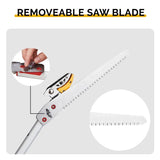 Long Reach Pruner for Garden, Cut & Hold Telescopic Pole Pruner, Fruit Picker Tree Branch Cutter 32474777