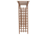Beautiful And Practical Garden Arch Dark Brown 44417823