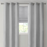 ZUN Basketweave Room Darkening Cordless Roman Shade B03598229