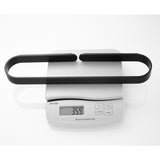 Towel Ring Matte Black, Bath Hand Towel Square Ring Thicken Space Aluminum Round Towel Holder for 44084731