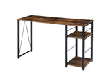 Vadna Weathered Oak & Black Finish Writing Desk B2726P278580