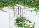 4 Pack Metal Garden Trellis 86.7" x 19.7" Rustproof Trellis for Climbing Plants Outdoor Flower W1586P268071