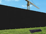 5'X50' Black HDPE Fence 22052150