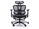 Adjustable Ergonomic Black Mesh Office with Headrest and Footrest, Conference/Computer Desk B011P213340