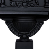 Cast Aluminum Mail Box,Postal Box , Mailbox Color Black W46563686