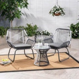 MILAN 3PC CHAT SET 62331.00GRY