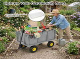 3-in-1 Oversized Steel Garden , 880lbs Pullable Mesh Metal Garden, All-Terrain Utility W2932P439430