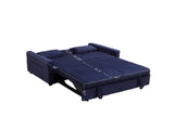 Futon Sofa Bed,3-in-1 Multi-Functional Corduroy Sleeper Couch Pull-Out Bed,Adjustable Backrest and W3138P281699