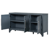 U_Style Designed Storage Cabinet Sideboard with MDFPine veneer , Adjustable Shelves, Suitable for WF531505AAV