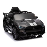 ZUN 12V Ford Mustang Shelby GT500 ride on car with Remote Control 3 Speeds, Electric Vehicle Toy for W1396P149661