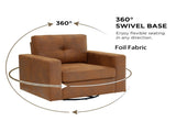 Degree Rotation Single Sofa Chair for Living Room, Bedroom, Office W5568P540380