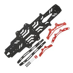 ZUN RC Drift Car Chassis Plate - Carbon Fiber & Aluminum Alloy for MST RMX2.0S RRX2.0S 1/10 Scale 68323730