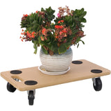 Furniture Moving Dolly, Heavy Duty Wood Rolling Mover with Wheels for Piano Couch Fridge Heavy W46577451