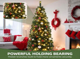 7.5ft Pre-lit Artificial Pencil Christmas Tree with 1000 Branch Tips & 350 Lights, Remote Control, 67069971