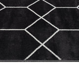 Trellis Geometric Woven Area Rug B03598017