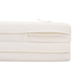 OUTDOOR FURNITURE RECLINING CHAIR CUSHIONS WITH HEADREST, HIGH-DENSITY FOAM CHAIR CUSHION WITH TIES, N770P285267C