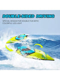 4DRC S2 4DRC Fast Boat For Pools And Lakes,Remote Control Boat With LED Lights,2.4GHz High Speed 55684054