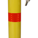 Parking bollard,pole barrier with lock ,car parking protection posts,home garage street decor W46542542