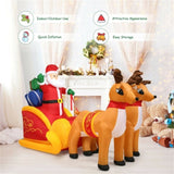 7.5 Feet Christmas Decoration Waterproof Outdoor Inflatable Santa 62345564