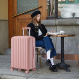 20"/24"/28" 3 pcs/set in ABS Spinner Wheel Luggage, Carry on Suitcase, with Cup Holder & USB Port & W2787P262955