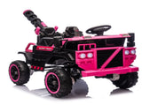 Kids Electric Ride-On Car Spacious 3-Seater, Powerful 4-Motor Drive, Parental Remote Control, LED W1578P297860