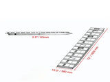 6000 Lbs Loading Ramps 2 Pcs, 72x15 Inch Heavy-Duty Trailer Ramp Set with Anti-Slip Plates, for 91440557