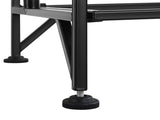 Storage 2 Tier Folding Metal Shelf, Black 70780096