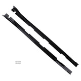 Side Skirt Body Extension Panel Kit fit for Honda Civic 10th 2016-21 Gloss Black ABS 02634314