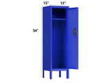 1 Door Tall Single Metal Locker-Retro Style Storage Cabinet--Industrial Furniture--For Living 62786310